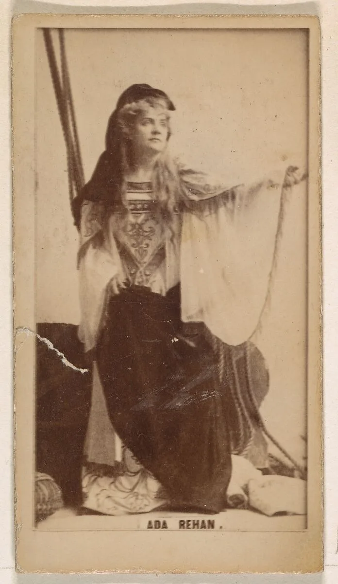 Ada Rehan, from the Actresses series (N245) issued by Kinney Brothers to promote Sweet Caporal Cigarettes — Kinney Brothers Tobacco Company