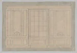 The Breakers: Window Wall Elevation — Ogden Codman, Jr.|Ogden Codman, Jr.