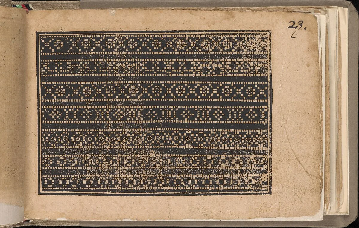 Schön newes Modelbuch (Page 23r) — Sigismundus Latomus