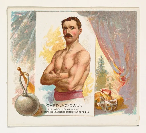 Captain J.C. Daly, All Around Athlete, from World's Champions, Second Series (N43) for Allen & Ginter Cigarettes