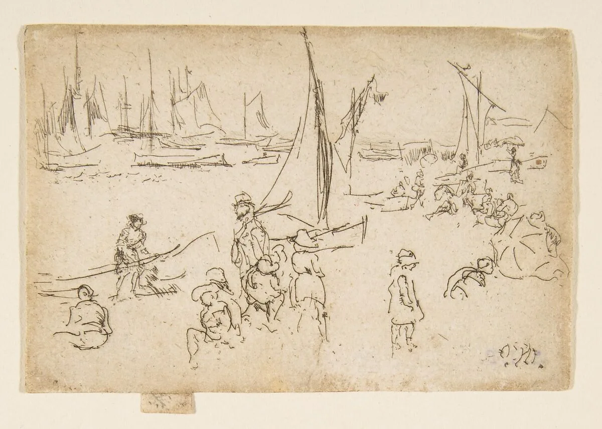 Portsmouth Children (Children, Portsmouth) — James McNeill Whistler