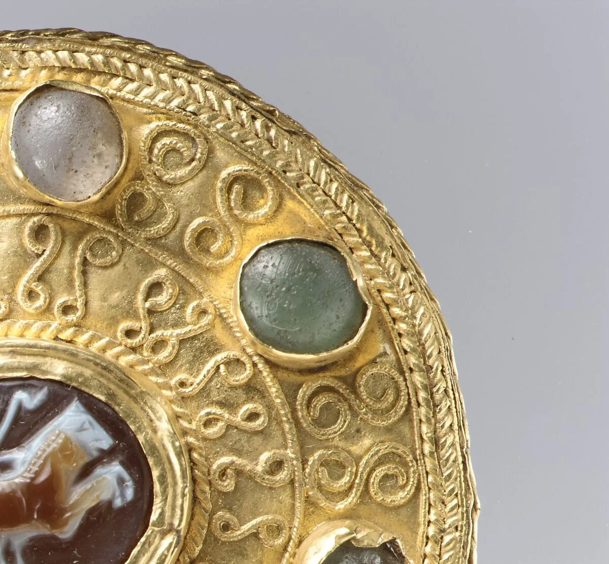Ring with scarab — Unknown