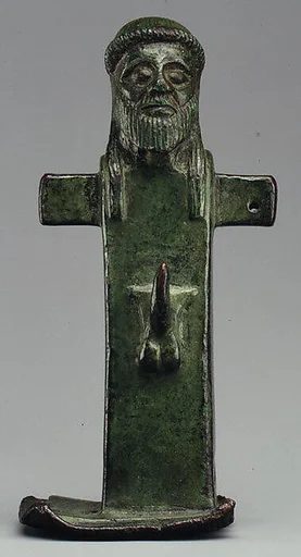 Bronze herm
