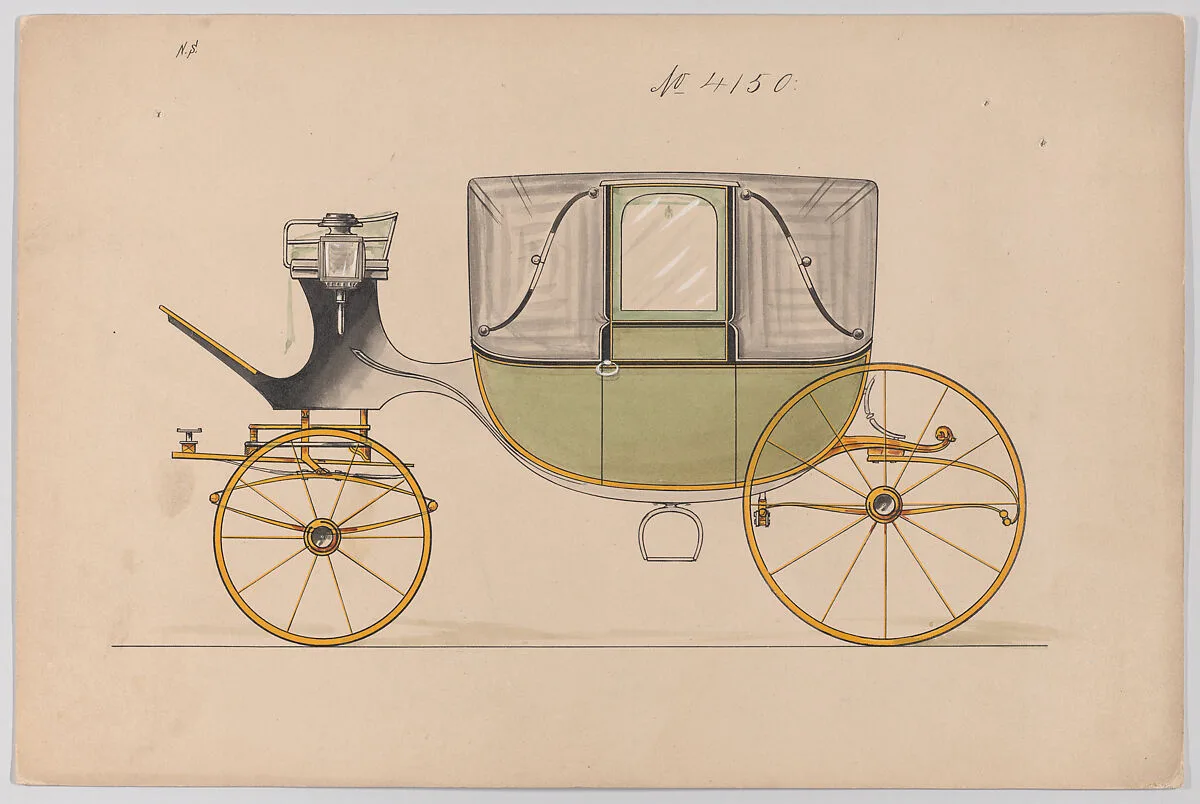 Design for Landau, No. 4150 — Brewster & Co.|Herman Stahmer