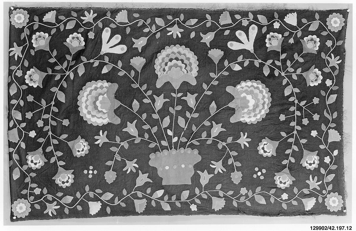 Appliqued Rug — Unknown