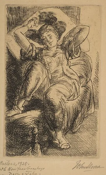 "Odalisque" — John Sloan