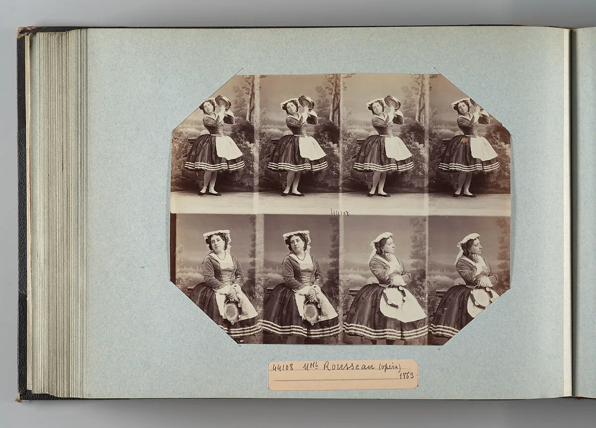 Mlle Rousseau — André-Adolphe-Eugène Disdéri