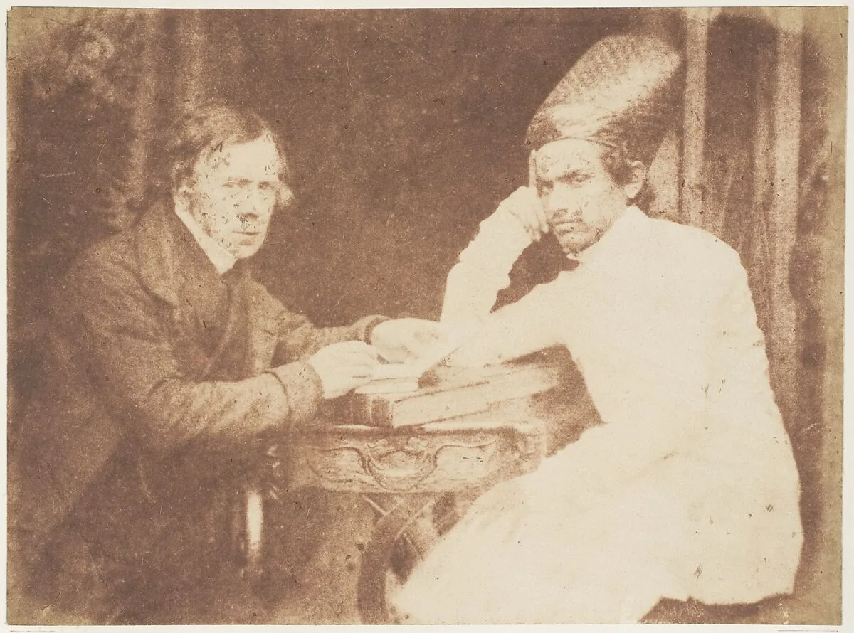 Sir John Jaffray and Dhanjiobai Nauroji — David Octavius Hill|Robert Adamson|Hill and Adamson