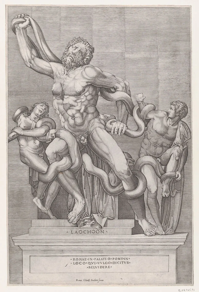 Speculum Romanae Magnificentiae: Laocoon — Claudio Duchetti|Nicolas Beatrizet