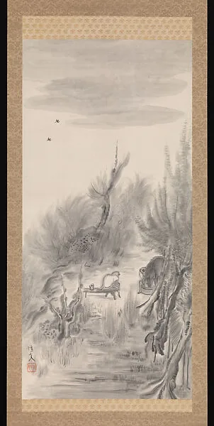 森田恒友筆 「薄暮」|Early Evening — Morita Tsunetomo