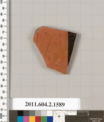 Terracotta fragment of a skyphos (deep drinking cup)