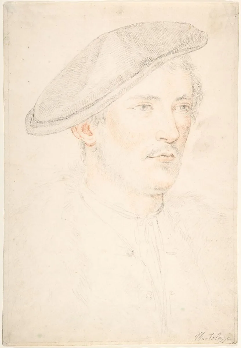 Anonymous portrait — Francesco Bartolozzi|Hans Holbein the Younger
