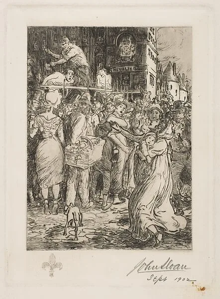 The Branding of Edouard — John Sloan