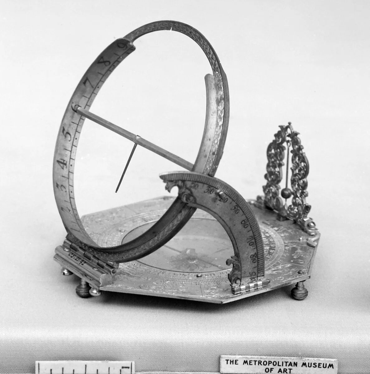Portable equatorial sundial — Johann Mathias Willebrand