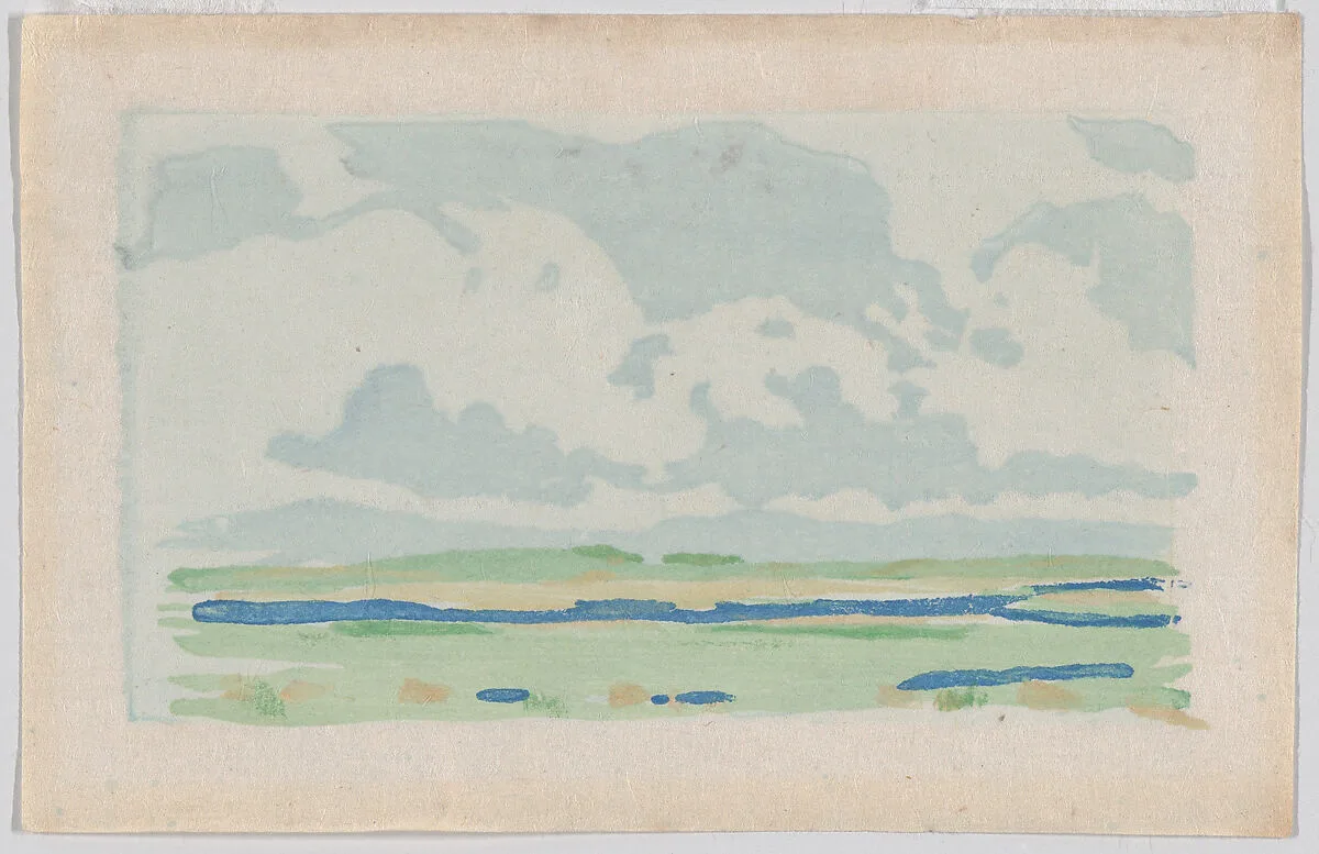 The Big Sky, or Marshes — Arthur Wesley Dow