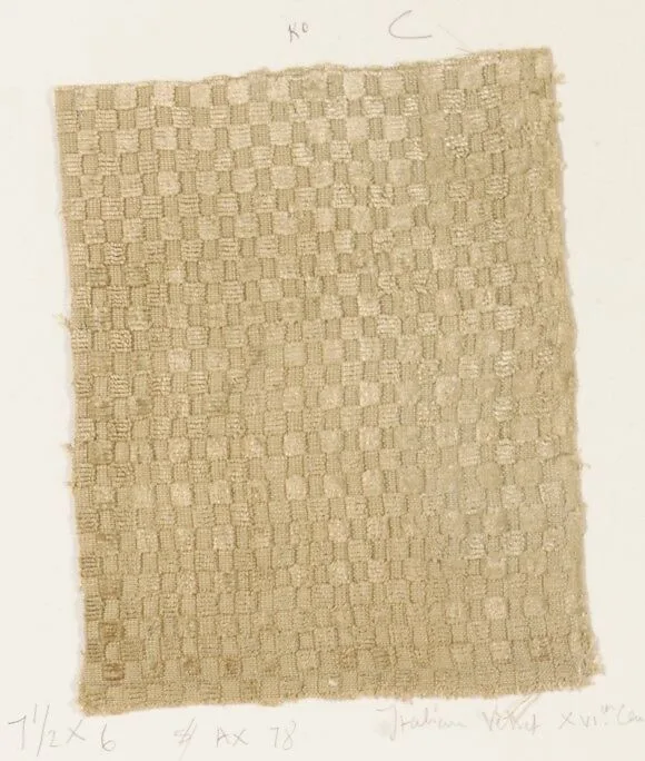 Fragment of velvet — Unknown