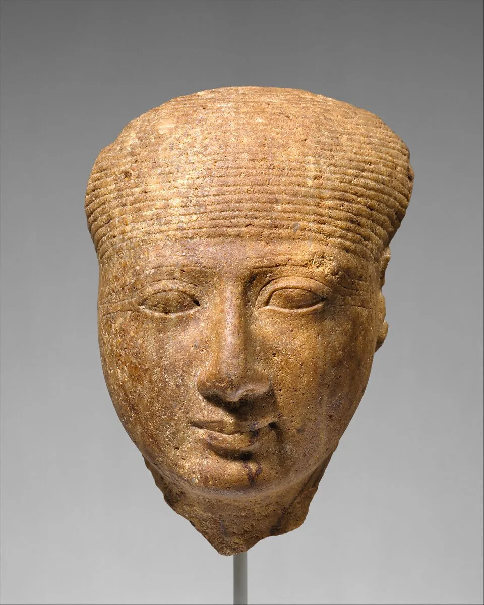 Head of a goddess — Unknown