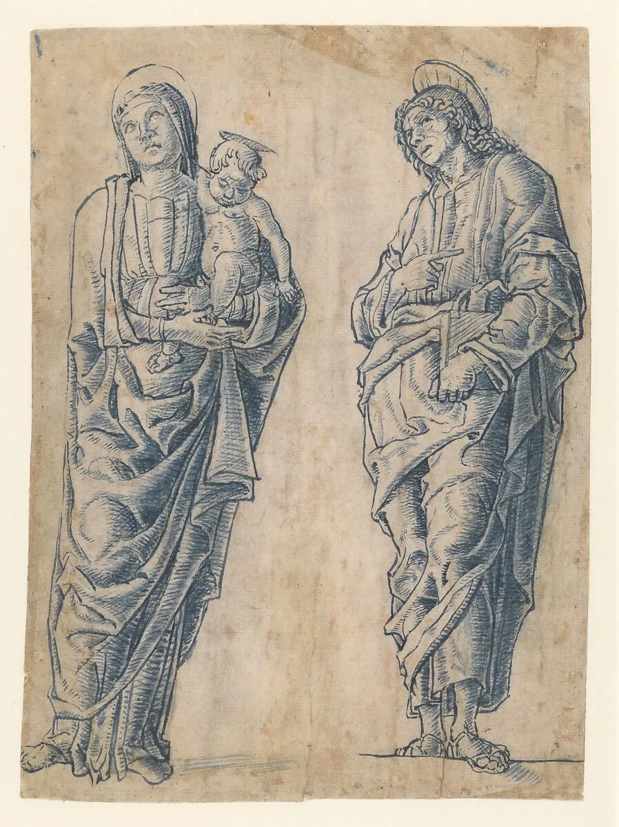 Madonna and Child with Saint John the Evangelist — Andrea da Murano