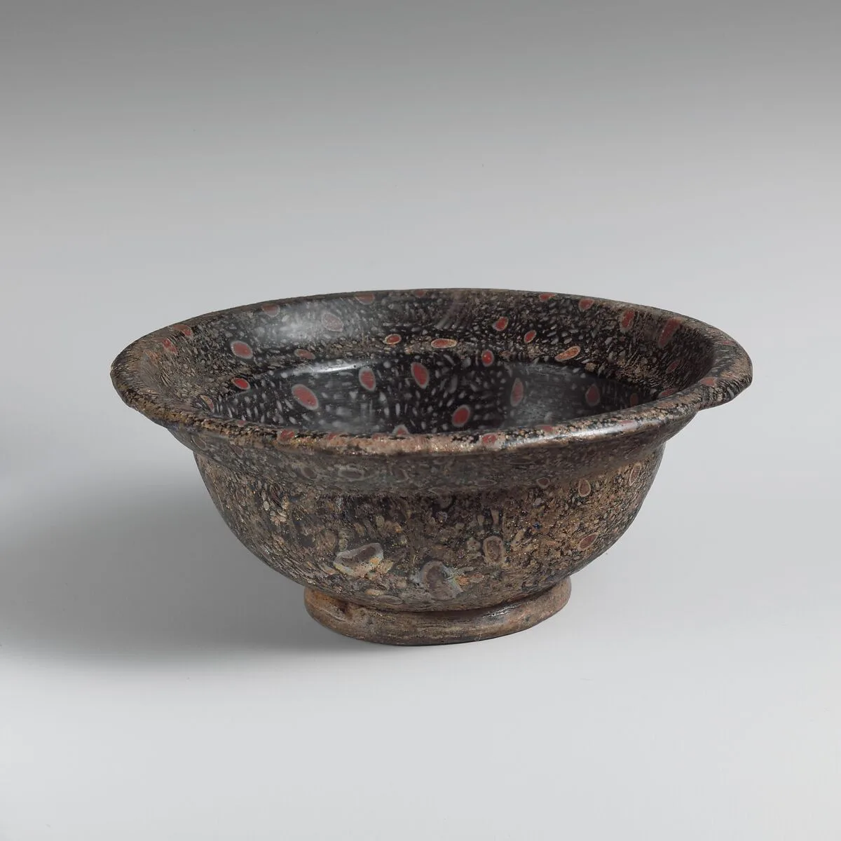 Glass mosaic bowl — Unknown