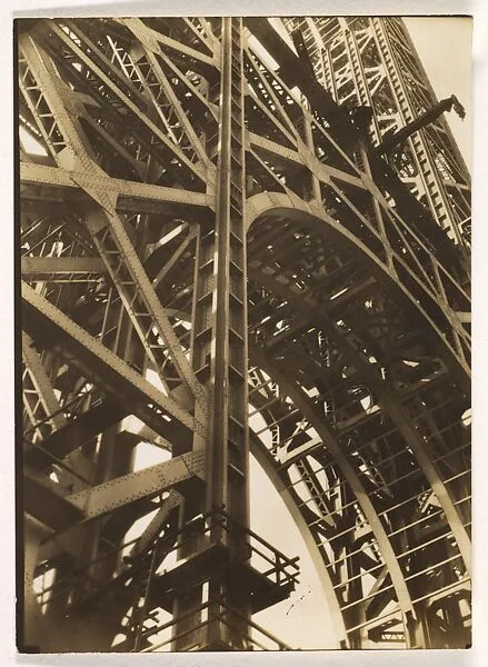 George Washington Bridge Under Construction — Berenice Abbott