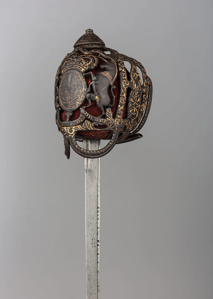 Basket-Hilted Sword — Unknown
