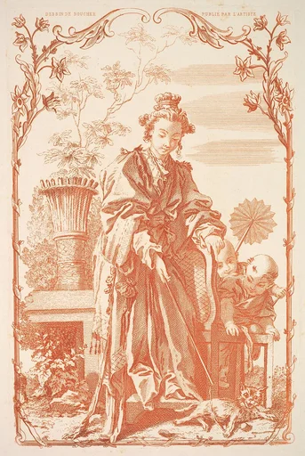 Woman Playing with a Cat