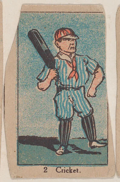 Cricket #2 from the Sports Drawings series (W542) — Unknown