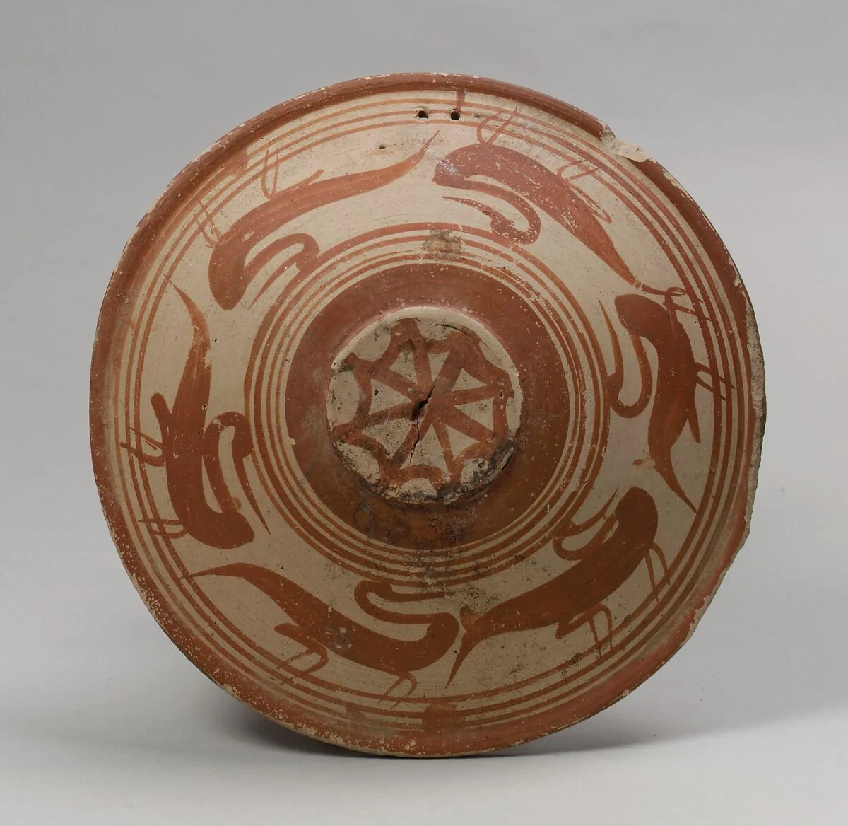 Terracotta plate — Unknown