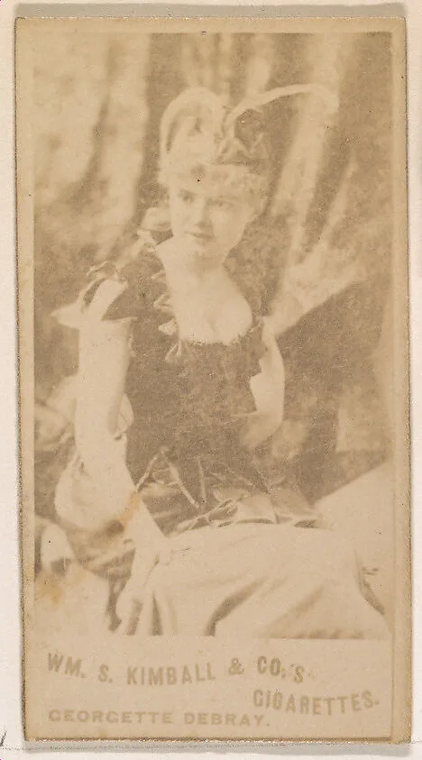 Georgette Debray, from the Actresses series (N203) issued by Wm. S. Kimball & Co. — William S. Kimball & Company