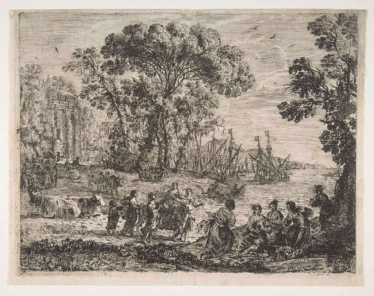 The Rape of Europa — Claude Lorrain (Claude Gellée)