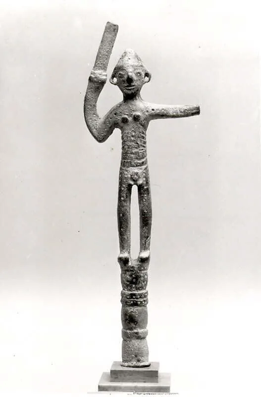 Smiting god figure — Unknown