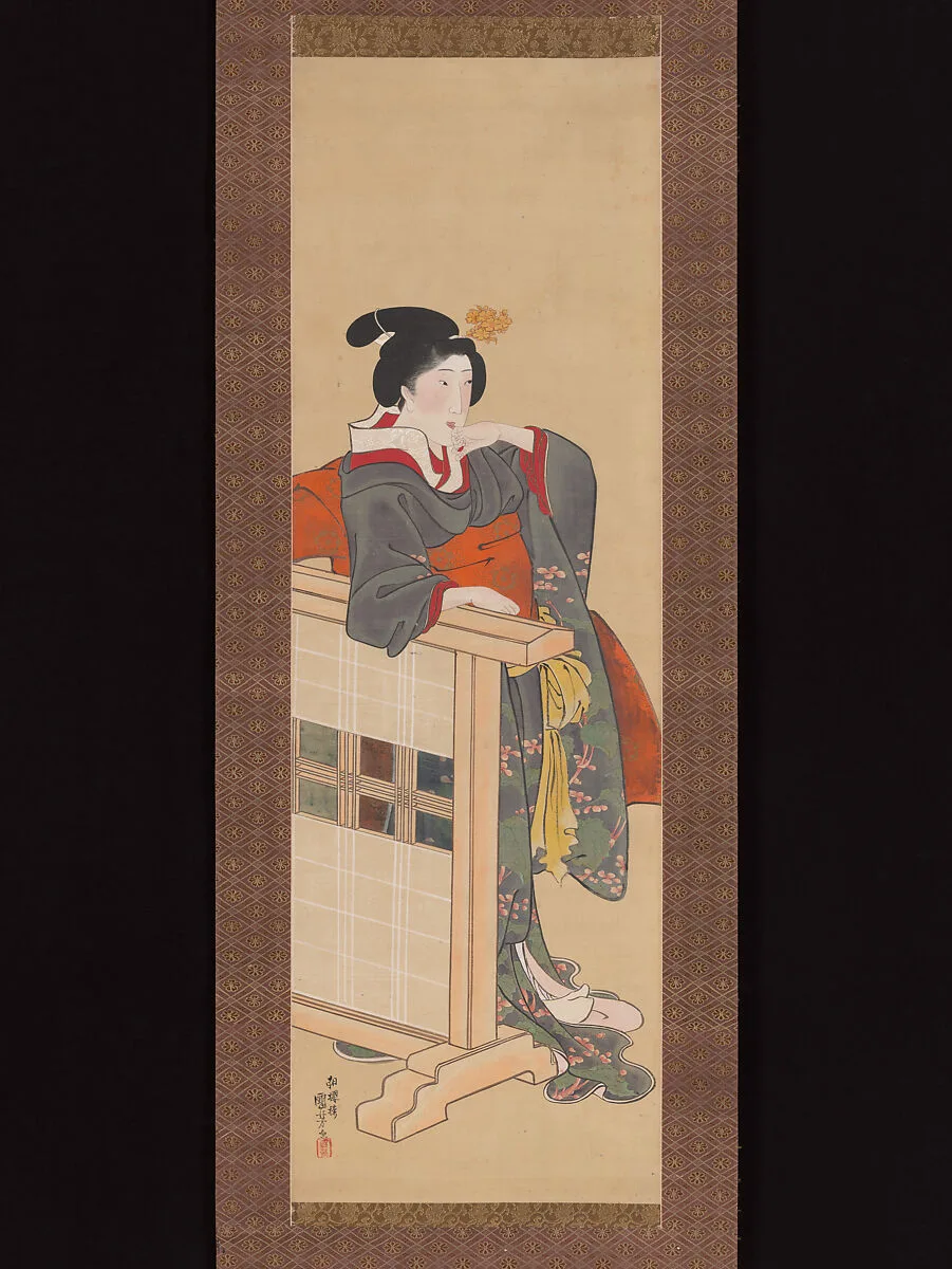 大奥女中芝居見物図|Lady-in-Waiting at Edo Castle — Utagawa Kuniyoshi 歌川國芳