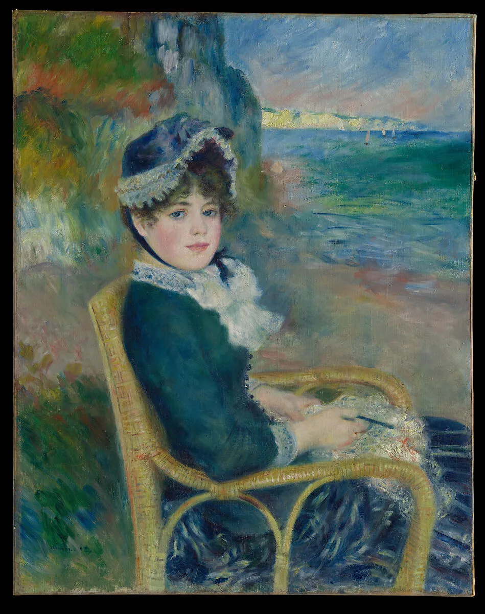 By the Seashore — Auguste Renoir