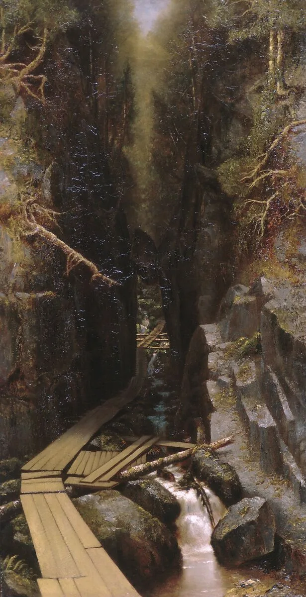 The Boulder and the Flume — Ralph Albert Blakelock