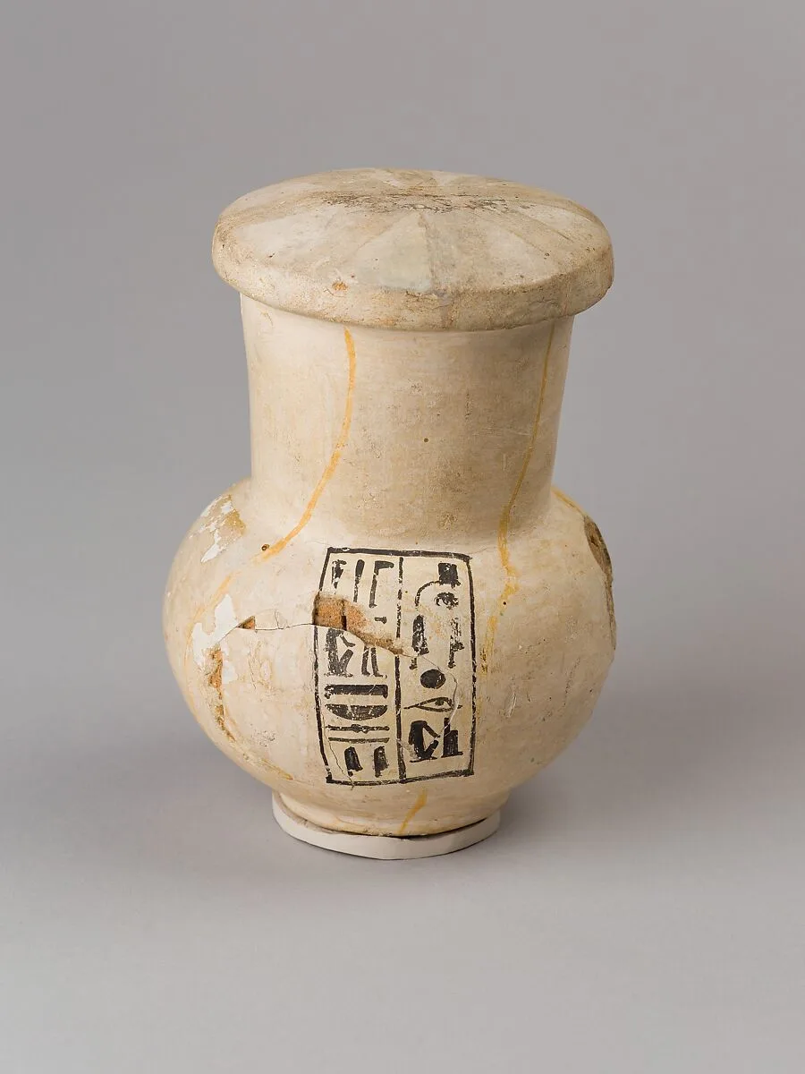 Model vase inscribed for Nebseny, First Prophet of Onuris — Unknown