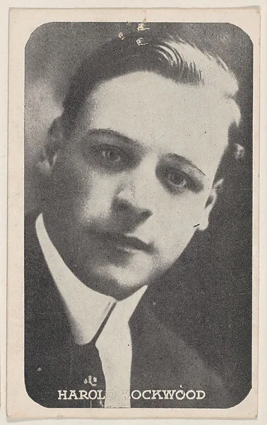 Harold Lockwood from Kromo Gravure "Leading Moving Picture Stars" (W623) — Kromo Gravure Photo Company, Detroit, Michigan