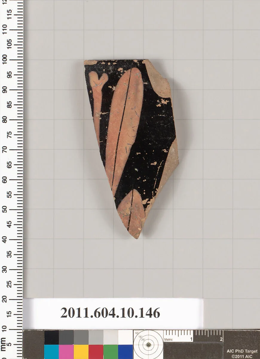 Terracotta rim fragment of a skyphos (deep drinking cup) — Unknown