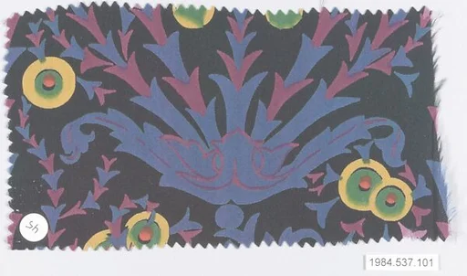 Textile sample, from the ¦Franko Prints¦ series