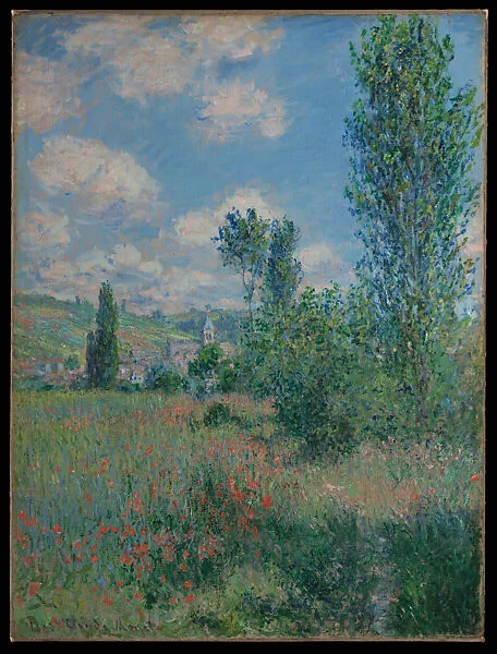 View of Vétheuil — Claude Monet