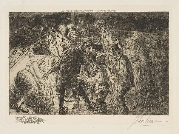 The Finding of Rose Marie — John Sloan