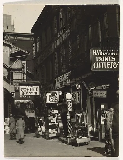 [Storefronts, New York]