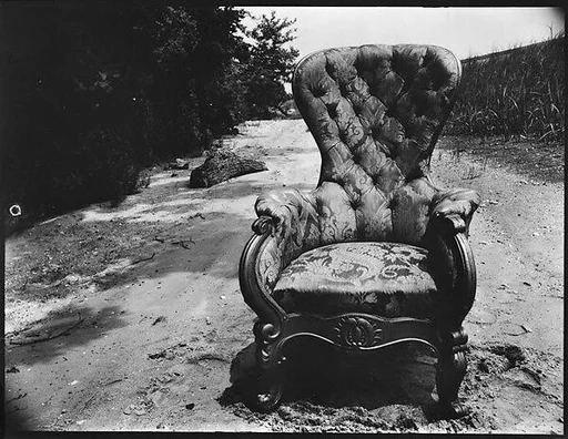 ["Bishop's Chair" on Beach at Old Field, Long Island, New York]