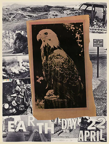 Earth Day April 22 poster, 1970 — Robert Rauschenberg|Castelli Graphics