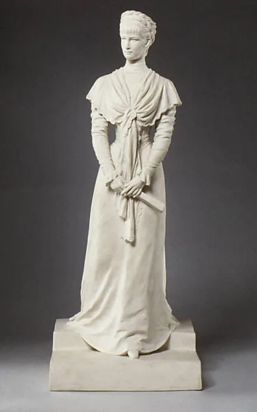 Empress Elizabeth of Austria (1837–1897) — Hermann Klotz|Wiener Kunstkeramische Werkstätte