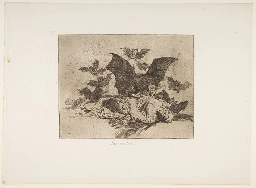 Plate 72 from "The Disasters of War" (Los Desastres de la Guerra): 'The Consequences' (Las resultas)