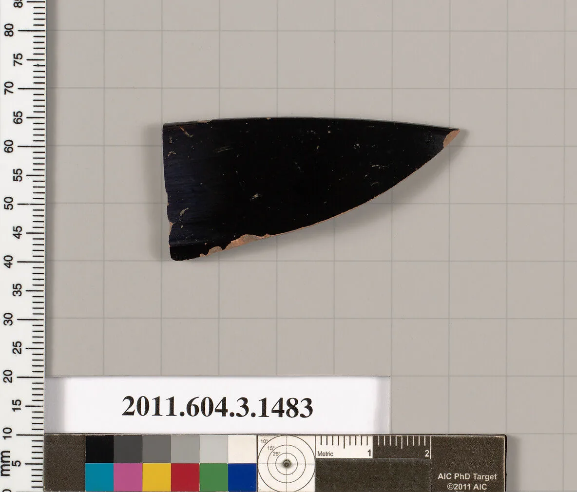 Terracotta rim fragment of a skyphos (deep drinking cup) — Unknown