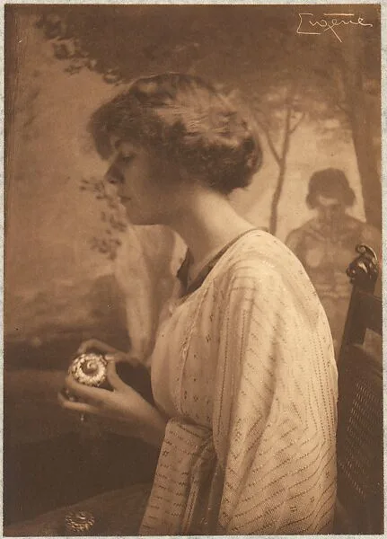 Miss Gladys Lawrence - The Seashell — Frank Eugene