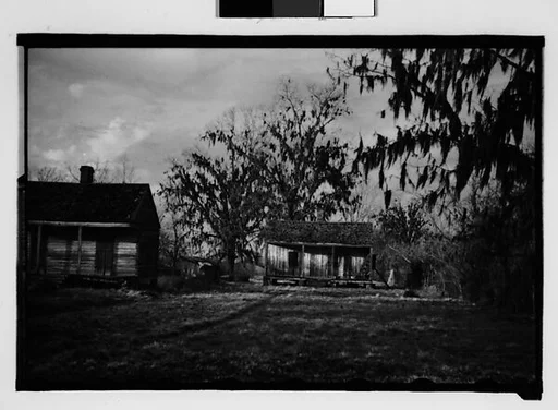[Wooden Houses in Clearing, New Orleans Vicinity, Louisiana]