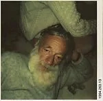 [Walker Evans Lying on the Floor]