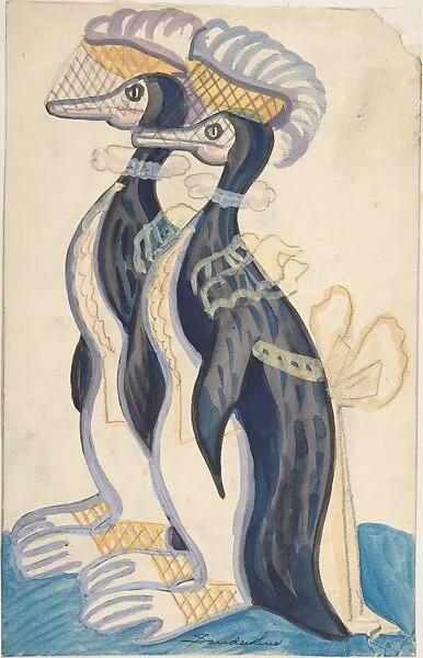 Two female penguins — Sergey Sudeykin